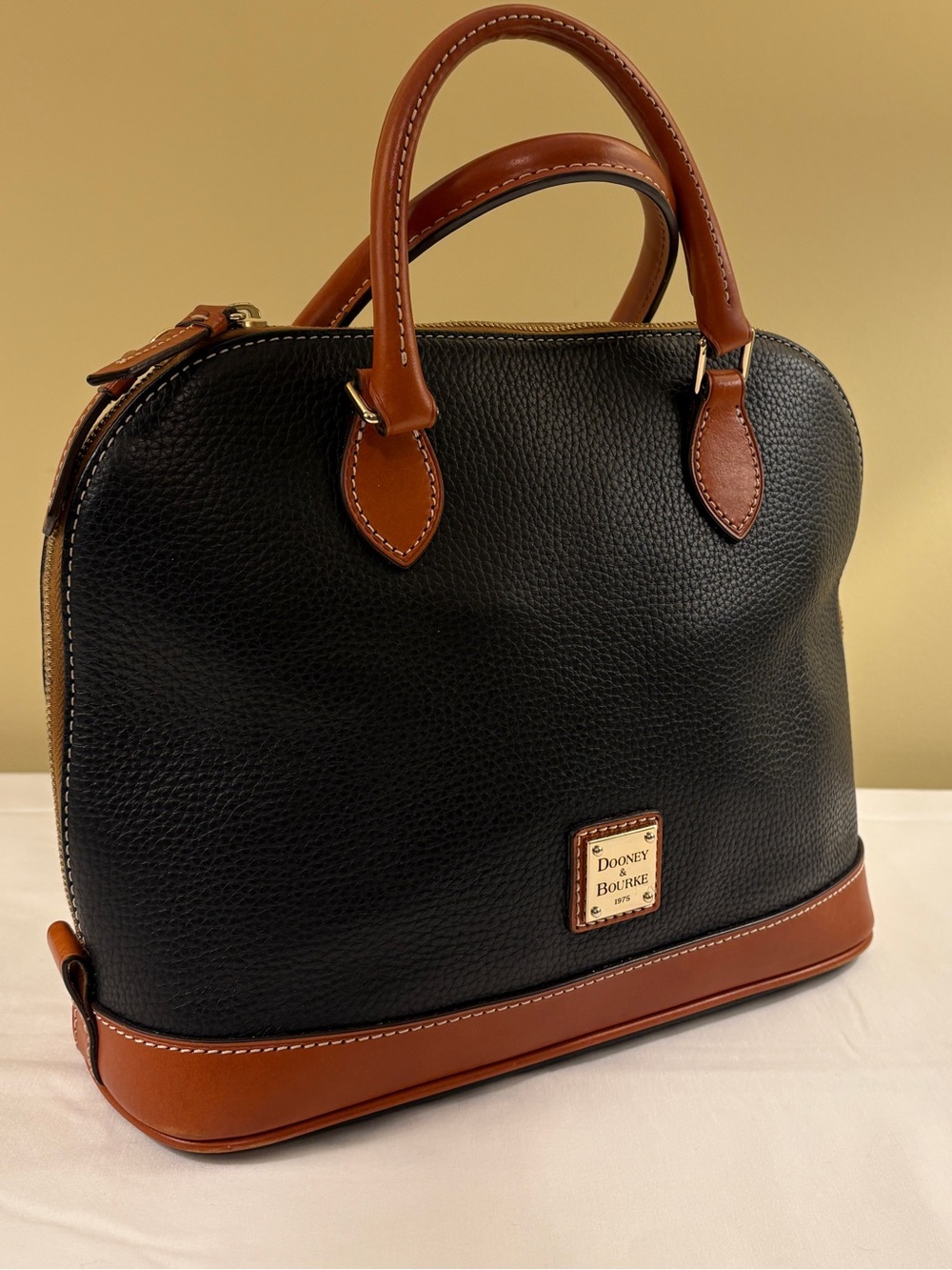 Dooney & Bourke | Pebble Grain Zip Zip Satchel